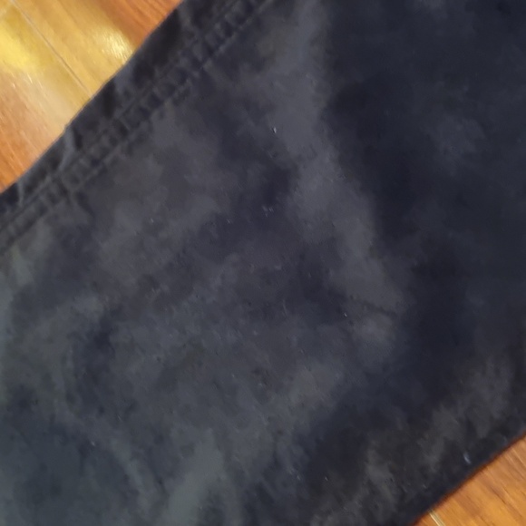 LOFT High Rise Skinny Velvet Pant Black Size 10/30R - Picture 5 of 15